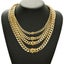 14mm Gold Stainless Steel Cuban Link Chain For Men Rapper Carousel 1