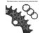 40T-50T Asymmetric Bike Chainring Fit M6000 M7000 M4100 M5100 Carousel 5