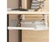 Under Desk Steel Cable Management Tray Organizer Rack Shelf Carousel 6