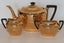 ***VINTAGE CROWN DEVON QUEEN ANNE TEAPOT CREAMER AND SUGAR BOWL*** Carousel 2