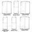 For Samsung Galaxy Z Flip 7 FE Fold 6 5 Clear Case Shockproof Transparent Cover Carousel 11