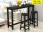 Bar Table and Bar Stools - (NZ Clearance) Carousel 2