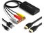 Mini RCA AV to HDMI Converter Adapter XBOX 360 1080P HDTV Carousel 1