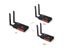 Wireless HDMI Extender 1 To 4 Splitter For PS4 PC TV Monitor Carousel 3