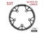 Folding Bike Crankset 130BCD 45T-58T Chainring Carousel 1