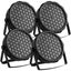 8 X 54 LEDs PAR Lights Professional DMX-512 RGB LED Strobe Stage PAR Lights Carousel 5