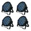 8 X 54 LEDs PAR Lights Professional DMX-512 RGB LED Strobe Stage PAR Lights Carousel 6