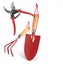 Potting Table with Free Garden Tool Set, Tray & Hooks - Natural Carousel 8