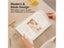 Baby Handprint Footprint Kit Keepsake Frame For Newborn Nursery Carousel 4