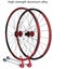 Mountain Bike Wheel Set - 26", Quick release, Front 2 Rear 5 Bearings, Aluminum Carousel 4