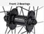 Mountain Bike Wheel Set - 26", Quick release, Front 2 Rear 5 Bearings, Aluminum Carousel 7