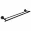 Double Round Towel Rail Rack Holder 755mm Carousel 7