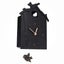 Antique Wall Cuckoo Clock Black DIY Home Christmas Holiday Presents Retro Minima Carousel 2