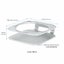 Mac mini M4 Dock Stand,Aluminum Desktop Stand Mount for Mac mini M4 Carousel 10