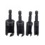 4pcs 6/10/13/16mm Hex Shank Woodworking Tn Plug Hole Cutter Drill Bi Carousel 3
