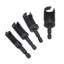 4pcs 6/10/13/16mm Hex Shank Woodworking Tn Plug Hole Cutter Drill Bi Carousel 4