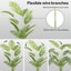 Lambu Artificial Tree Palm Fake Leaves Large Artificial Plants Indoors 180cm Carousel 5