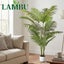 Lambu Artificial Tree Palm Fake Leaves Large Artificial Plants Indoors 180cm Carousel 8