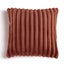 Dreamaker Chunky Embossed Fleece Cushion Rust - 50 x 50cm Carousel 8