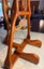Retro Wooden Spinning Wheel NZ Metal Wheel A Frame - Varmly Design Carousel 9