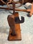 Retro Wooden Spinning Wheel NZ Metal Wheel A Frame - Varmly Design Carousel 10