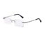 SHUAIDI Rimless Men Glasses Anti Blue Rays Radiation Cuter Optical Resin Clea Carousel 5