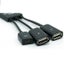 Dual Micro USB Host OTG Hub Adapter Cable For Tablet Carousel 5