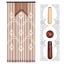 Wooden Sticks Beaded Curtain Doorway Bamboo Blinds Fly Screen Door Carousel 3