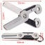 Mini Key Chain Stainless Spring Scissor Pocket Tool Outdoor Survival Tools Carousel 8