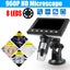 1000X 4.3 inch Portable Digital Microscope Magnifier Camera With 8LED Lights Carousel 1