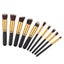POPFEEL 54 Color Smoke Makeup Palette 10 Makeup Brushes Foundation Brush Carousel 4