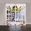 2 Panel Blackout Blinds Thermal Insulated Landscrape Window Curtains 3D Printed Carousel 3