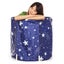 Portable Foldable Home Bath Bucket Thermal Warm Water Tub Thicken Spa for Bathro Carousel 1