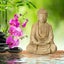 Goodeco Meditating Statues Sitting Figurine for Home Decoration Buda Sculpture P Carousel 7