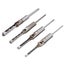4pcs Square Hole Drill Bits Woodworking Auger Mortising Chisel Set Kit Carousel 1