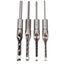 4pcs Square Hole Drill Bits Woodworking Auger Mortising Chisel Set Kit Carousel 3