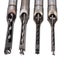 4pcs Square Hole Drill Bits Woodworking Auger Mortising Chisel Set Kit Carousel 8