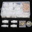 380Pcs / set Car Motorcycle Electrical 2 . 8mm 2 3 4 6 Pin Wire Terminal Connect Carousel 1