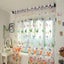Butterfly Printed Sheer Window Curtains Tulle Door Window Screen Carousel 3