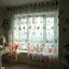 Butterfly Printed Sheer Window Curtains Tulle Door Window Screen Carousel 5
