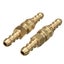 2Pcs Iron Pneumatic Fitting Air Line Hose Cressor Connector Quick Release Cou Carousel 2