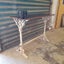 Wrought iron hall table with loads of patina and charm Carousel 7