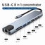 USB c hub 8 in 1 Type c 3.1 to 4k HDTV Adapter Carousel 2