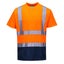 Portwest Mens Contrast High-Vis Short-Sleeved Carousel 1