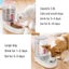 Dog Automatic Food Feeder - Gravity Supply Bowl | 3.8L Carousel 4