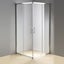 Della Francesca 900 X 900Mm Sliding Door Nano Safety Glass Shower Screen By Carousel 1