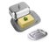 Stainless Steel Butter Dish With Lid For Cheese And Bread Carousel 4