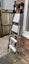 Werner Twin Platform Step Stool Ladder 4 Step Aluminium Carousel 5