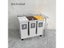 36L/60L Large Movable Dry Wet Sorting Kitchen Bin For Hotels Offices Schools Carousel 1