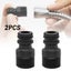 2PC 1/2" BSP Threaded Tap Adaptor Garden Water Hose Quick Pipe Connector CHK177 Carousel 1